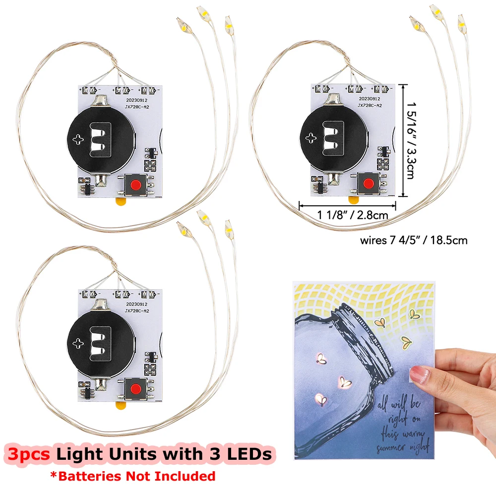 

Светодиодные блоки Halo Lights & Easy Lights для скрапбукинга