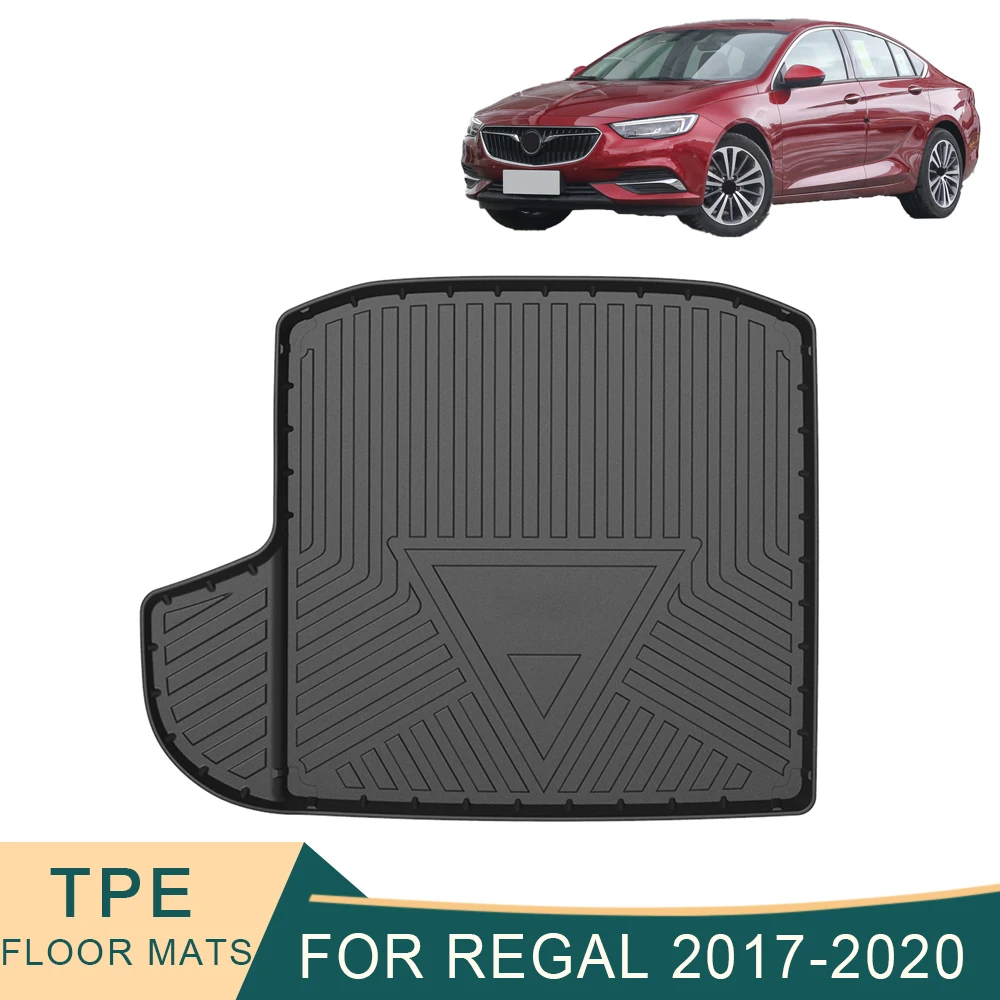 

For Buick Regal 2017-2020 Auto Car Cargo Liner All-Weather TPE Non-slip Trunk Mats Waterproof Boot Tray Trunk Carpet Accessories