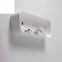 Sanitary Ware Wall Shelf For Bathroom Stylish Artificial Stone  Acrylic Solid Surface Bathroom Wall Shelf Towel Shelf