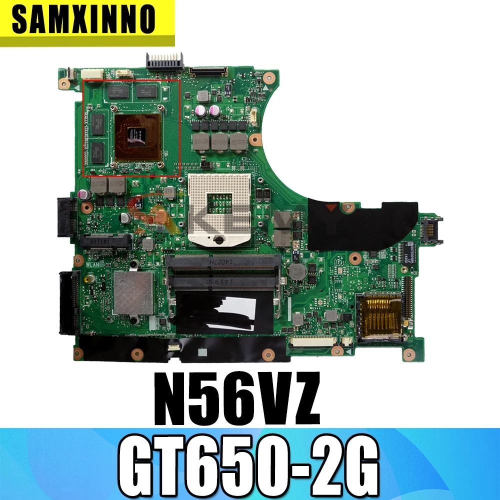 

N56VZ Laptop motherboard GT650-2G for ASUS N56VM N56VB N56VZ N56VJ N56V original mainboard test 100% OK