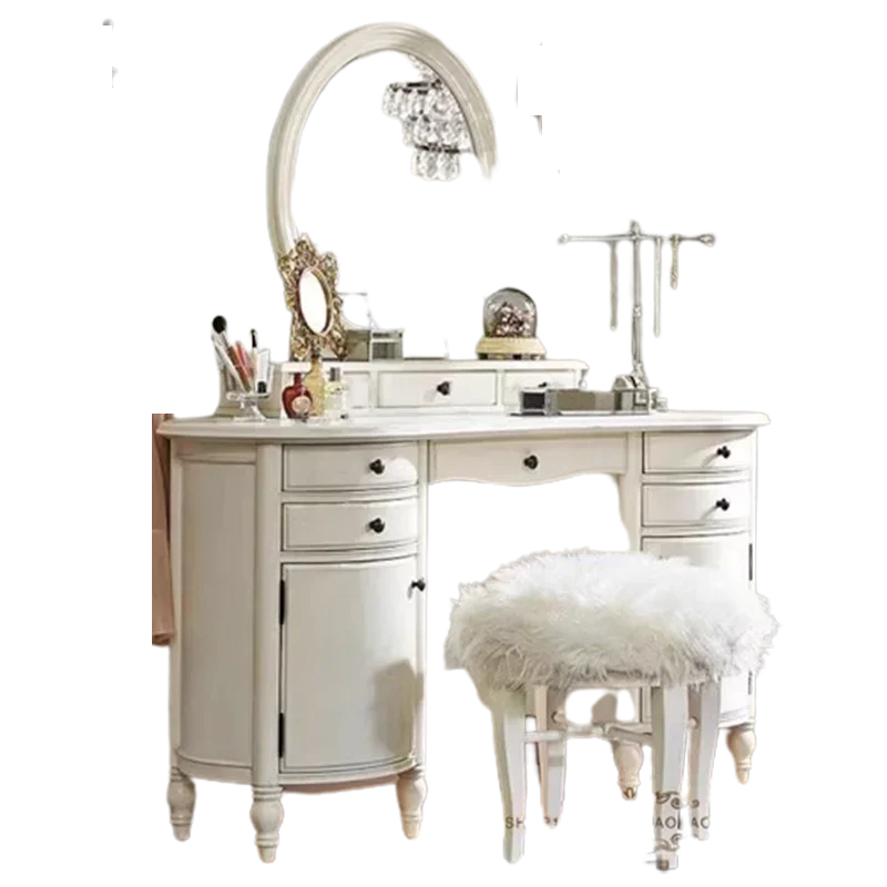 Зеркальный комод Eithe Girl белый