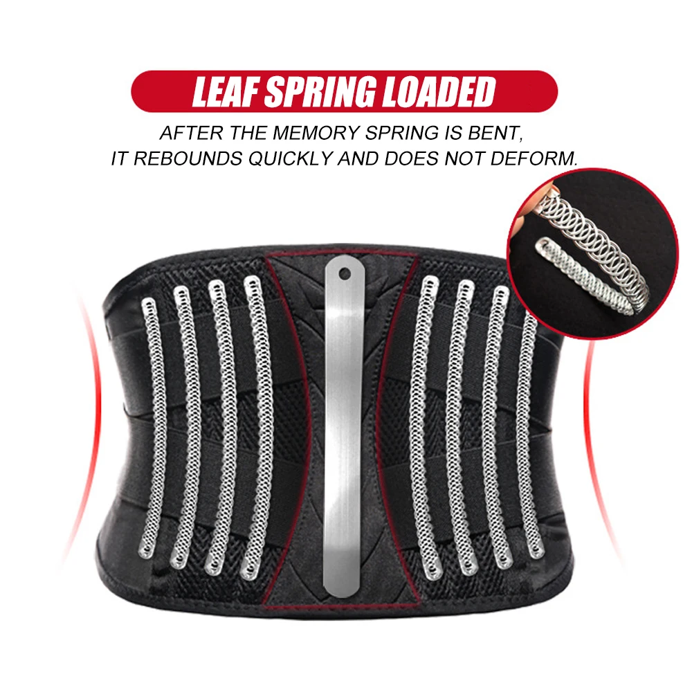 Пояс Поясничный ортопедический для мужчин и женщин спортивный бандаж снятия