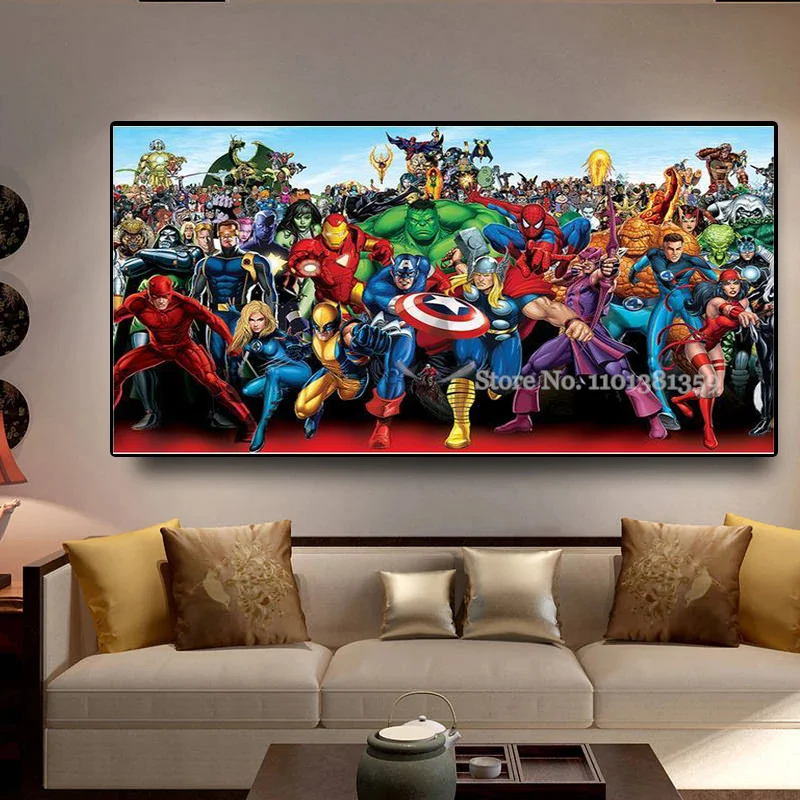 

Набор для алмазной вышивки «мстители», «Человек-паук»