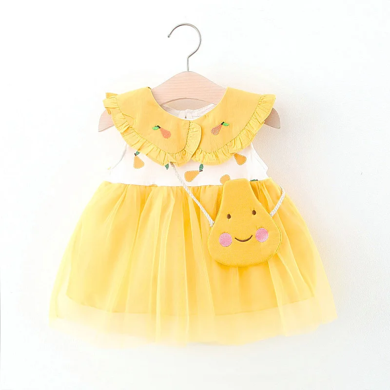 

Toddler Baby Girl Summer Dress Sweet Cute Party Birthday Wedding Tulle Princess Dresses Costumes Vestidos Infant Kids Clothes