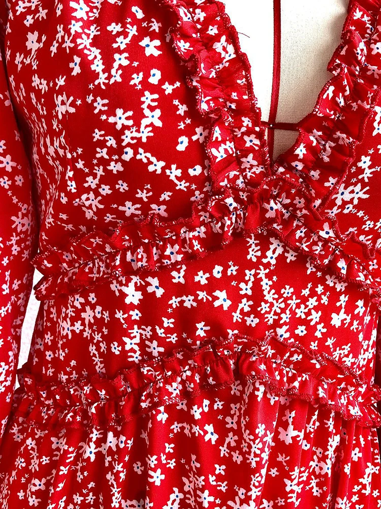 Женское платье MSFILIA полиэстер цветочным принтом