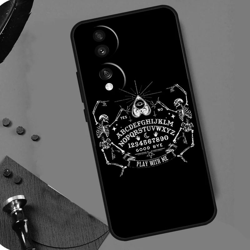 Ouija доска для Honor Magic 6 5 Pro Lite 50 70 90 чехол X9b X8b X7 X8 X9 X6a X7a X8a X9a