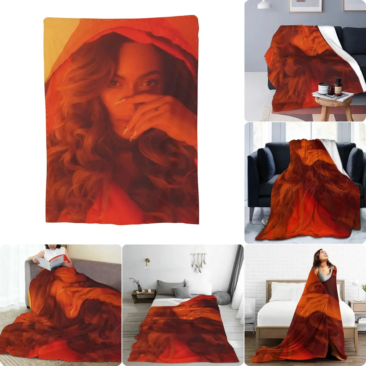 Ультра-мягкое Флисовое одеяло Beyonce высококачественное Фланелевое постельное