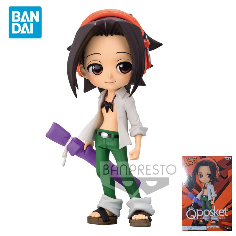 

Original Banpresto Anime Shaman King Figrue Yoh Asakura Q Posket Dolls Action Figurine Model Collection Toys for Boys Gift