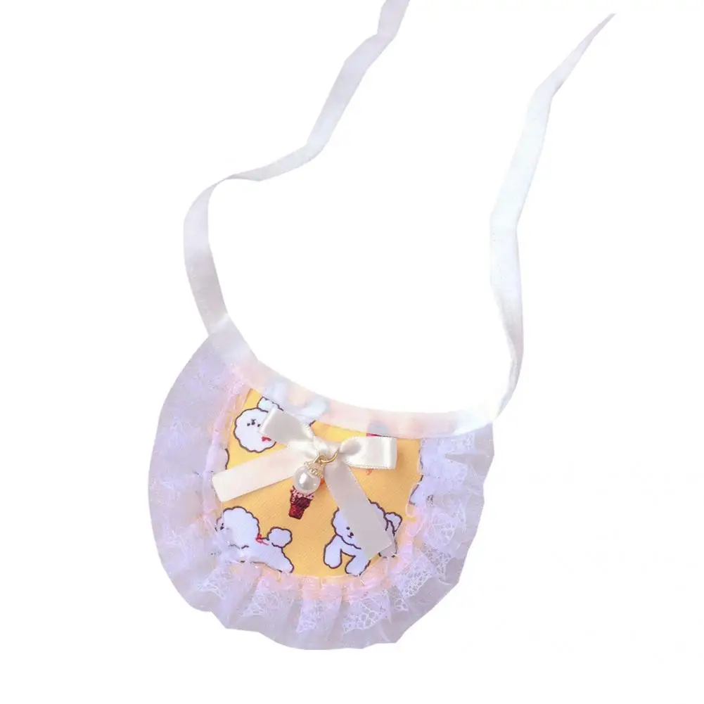 Очаровательный шейный платок для собаки рисунок питомца слюнявчик со шнуровкой |