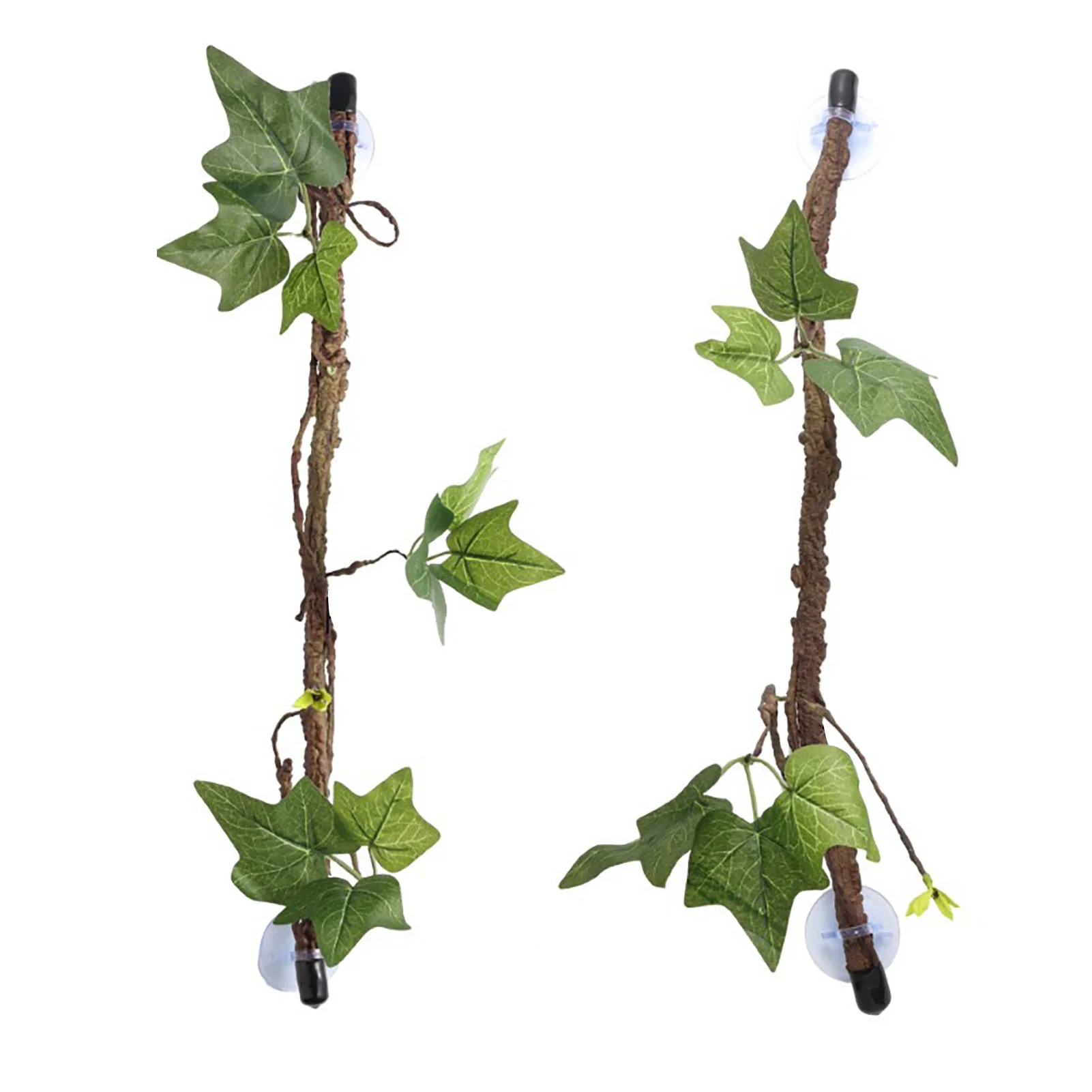 

Растения для рептилий с присоской, гибкие искусственные ветви джунглей