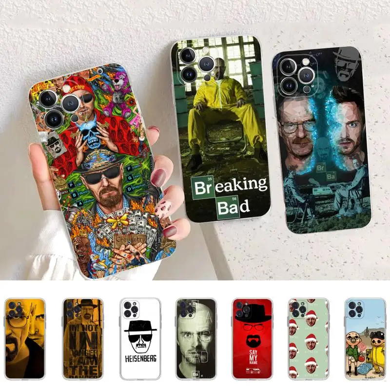 

Breaking Bad Chemistry Walter white Phone Case For iPhone 14 11 12 13 Mini Pro XS Max Cover 6 7 8 Plus X XR SE 2020 Funda Shell