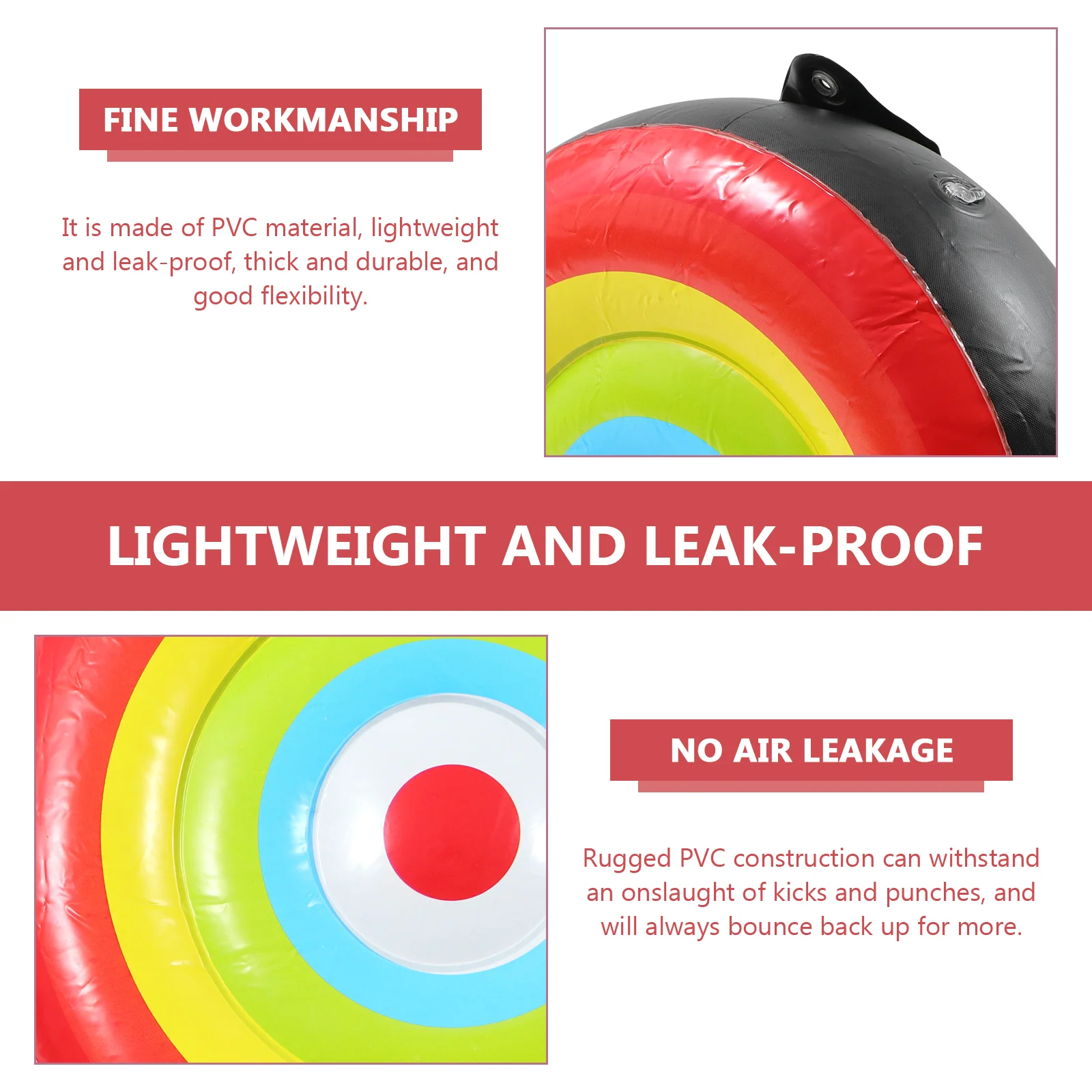 Вращающийся ручной надувной боксерский мишень для фитнеса тренировок мешок с