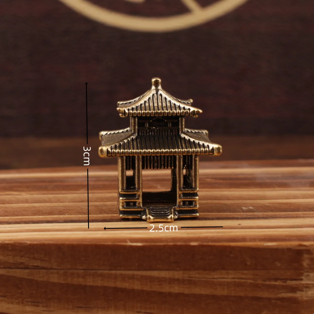 

Миниатюрный латунный павильон MOONBIFFY