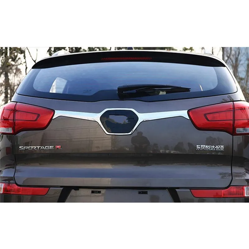 

Car styling Rear Trunk Lid Trim Cover trim For KIA SportageR Sportage R 2011 2012 2013 2014 2015