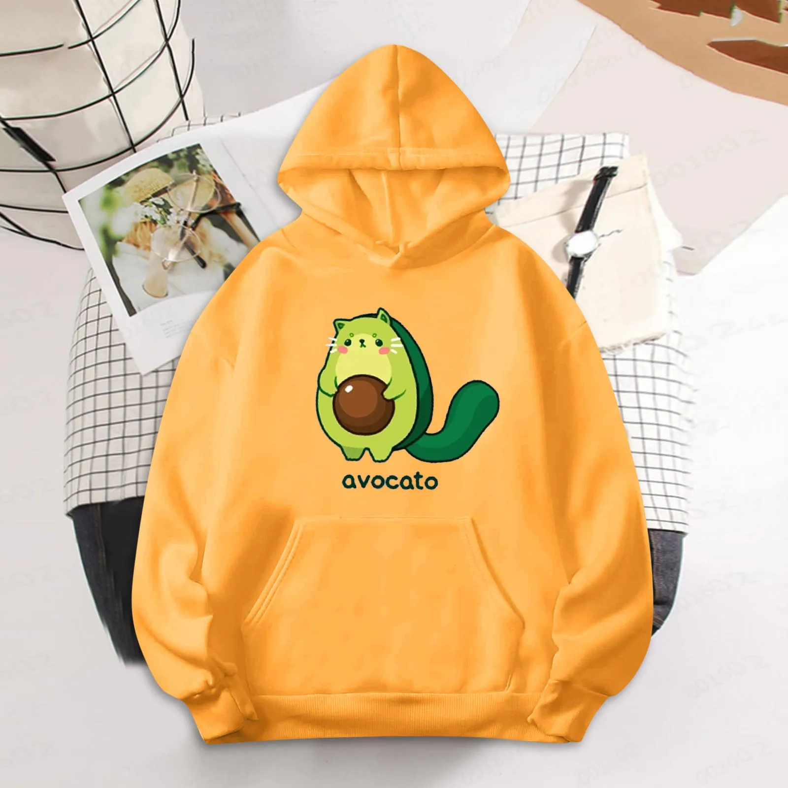 

Women Long Sleeve Hoodie Print Casual Sweatshirt With Pocket Print Sweatshirt Fashion Hoodies And Sweatshirts for Women