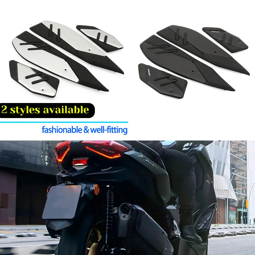 

For Yamaha XMAX 300 2023 - 2024 X-MAX 300 XMAX300 XMAX 250 400Motorcycle Foot Pegs Plate Skidproof Pedal Plate Footrest Footpads