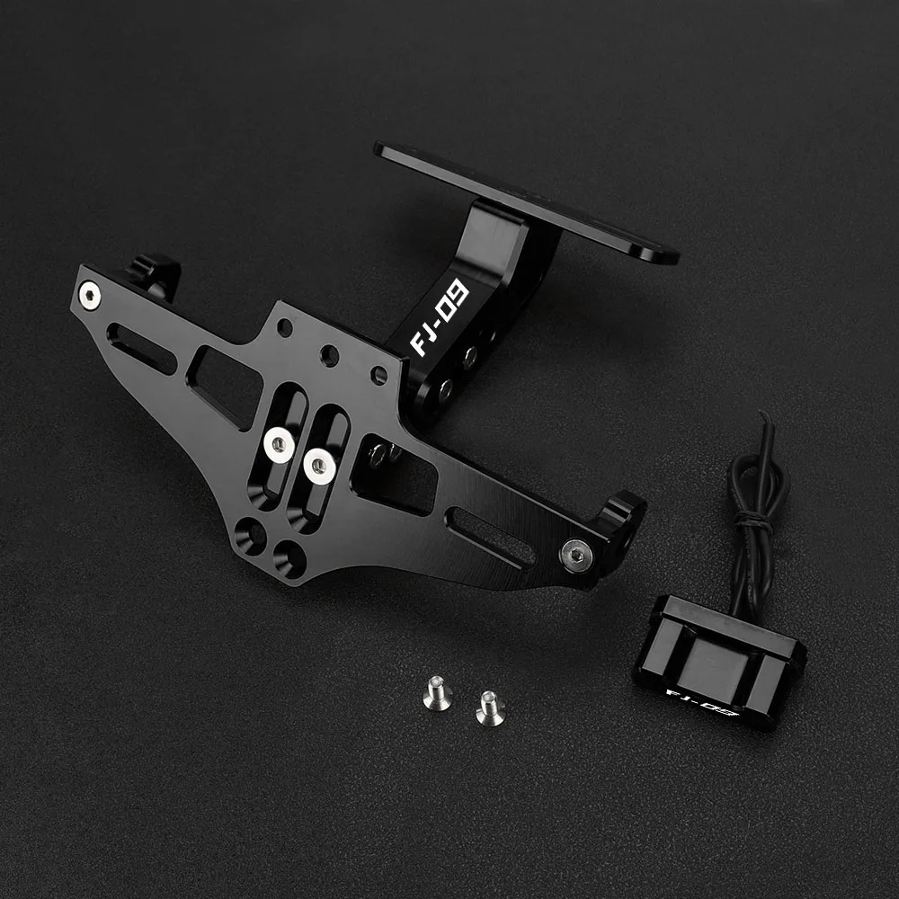 Держатель номерного знака мотоцикла рамка светодиодный кронштейн с ЧПУ для YAMAHA