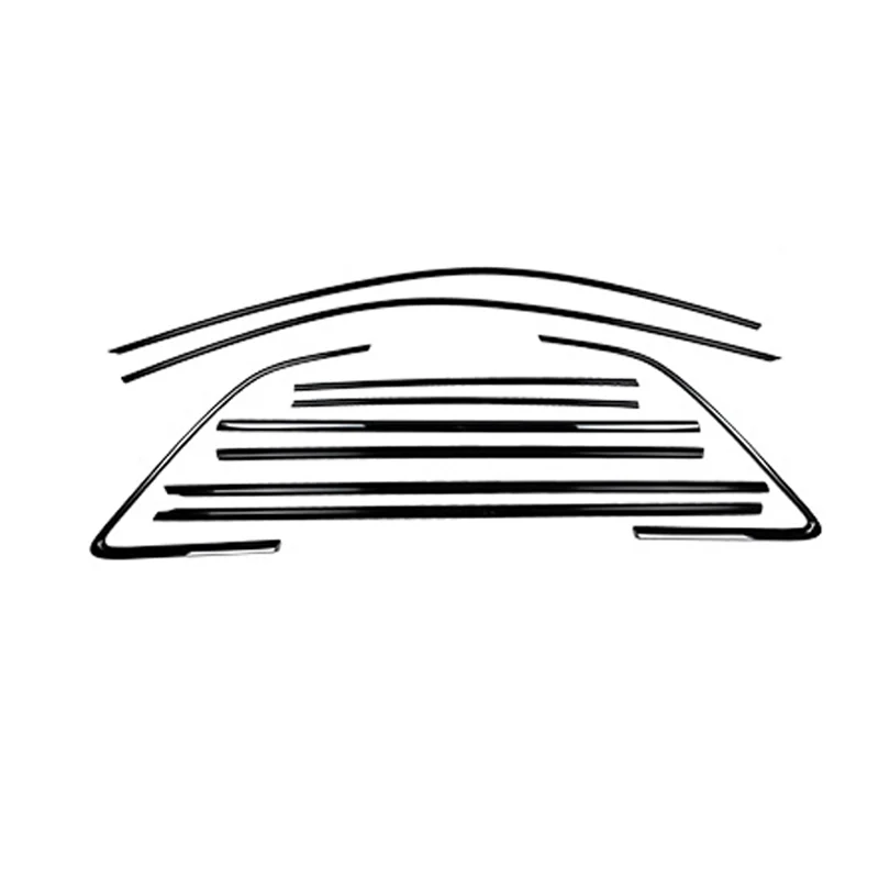 Уплотнительная лента для Audi A3 S3 RS3 Черная внутренняя отделка окон автомобиля