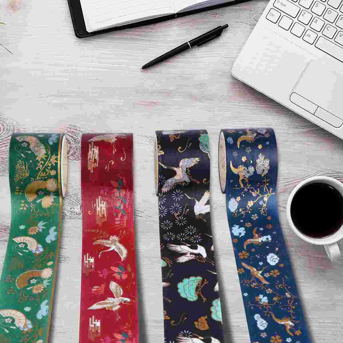 

Tape Washi Decorative Paper Album Stickers Craft Photo Masking Diary Bronzing Painters Scrapbooking Sticky Recollections Plan