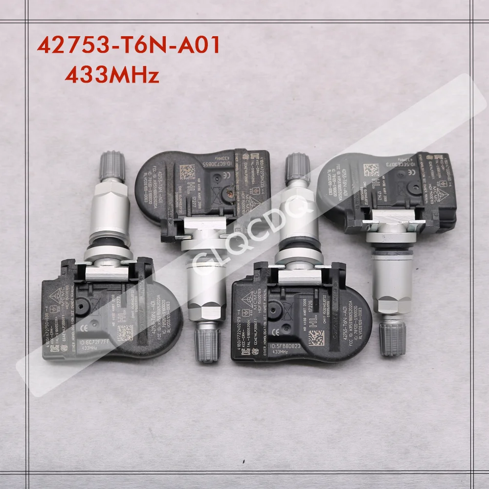

TPMS SENSOR FOR 2016 2017 2018 ACURA NSX TIRE PRESSURE SENSOR TPMS 433MHz TIRE AIR PRESSURE SENSOR 42753-T6N-A01 42753-TG7-A51