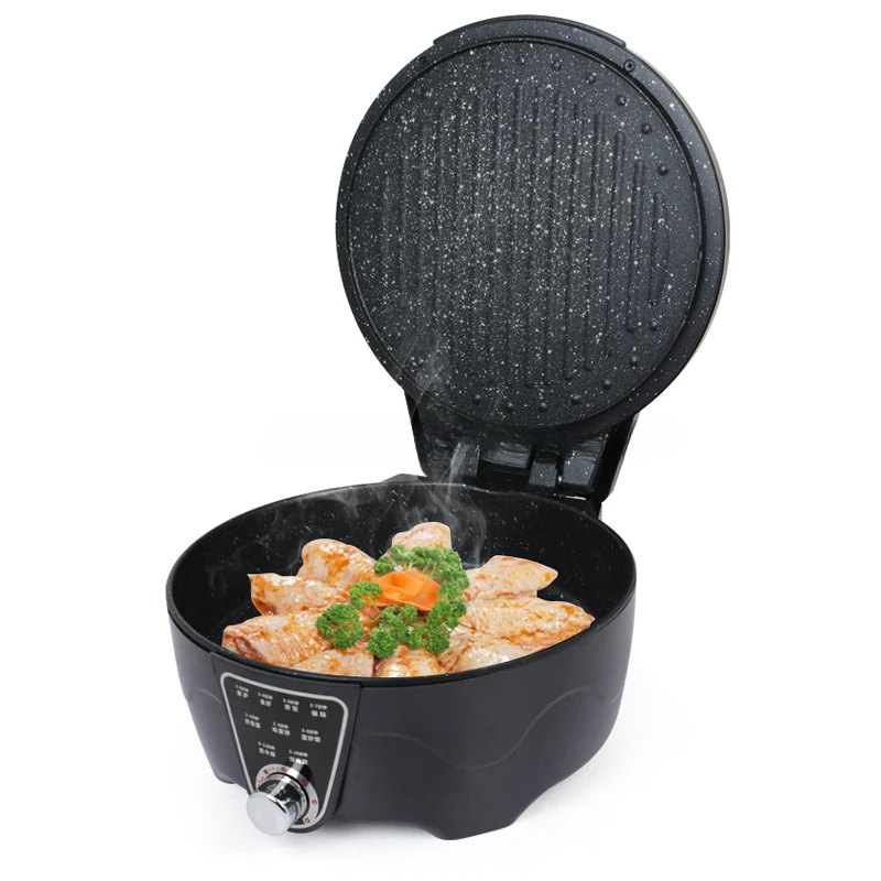 Электрическая сковорода для глубокого приготовления домашняя электрическая