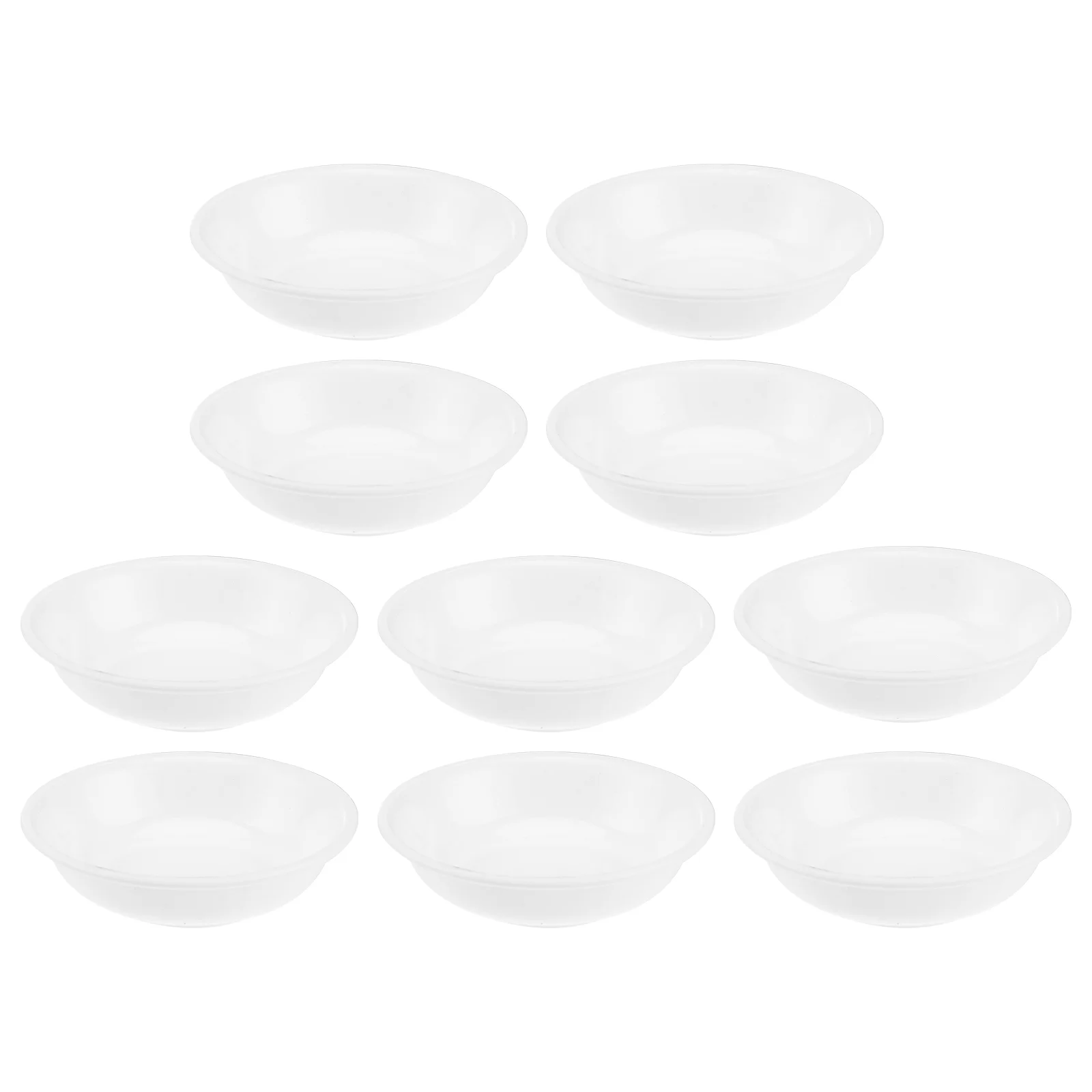 

10pcs Sauce Dishes Dip Bowls White Dipping Sauce Bowls Appetizer Plates for Sauce Soy Ketchup Sauce Seasoning