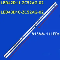 20pcs LED Strip LED42D11-ZC52AG-02 LED43D11-ZC52AG-02 For 2T-C42CCMA 42M3RA LE43M31 42K31A Z43G2111 LE43C51 42C51