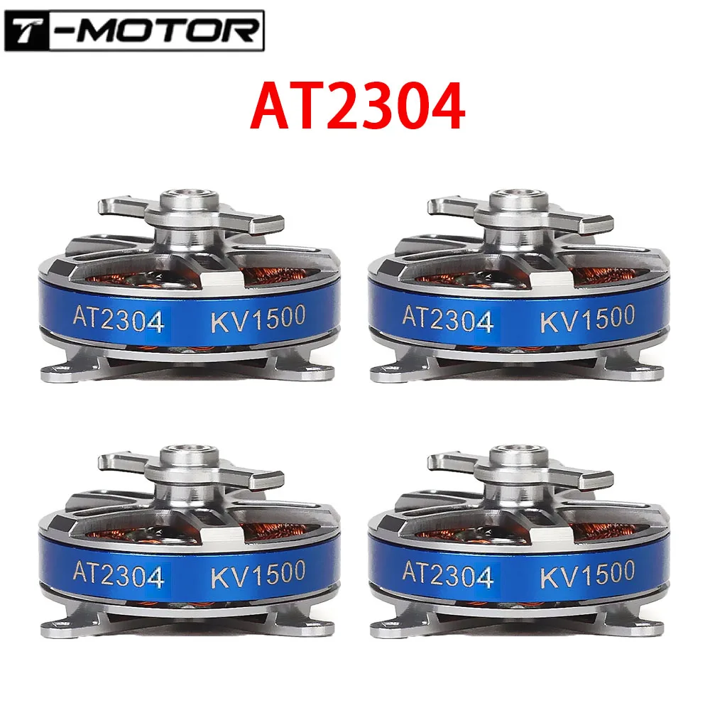 

T-MOTOR AT2304 kv1500/1800/2300 бесщеточный короткий волновой уличный Роторный двигатель для f3p fpv гоночного радиоуправляемого дрона с жестким крылом