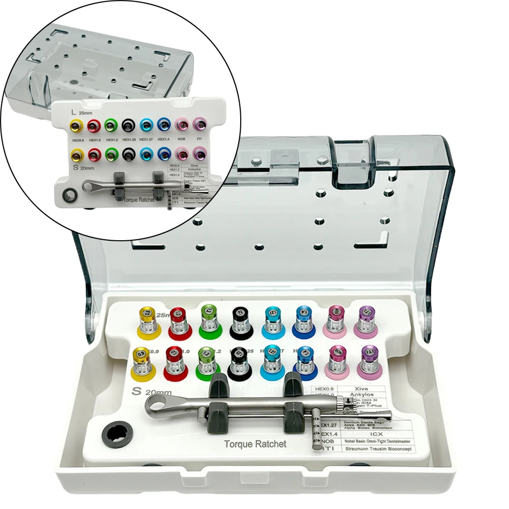 Отвертка для зубного имплантата универсальная ручная отвертка с