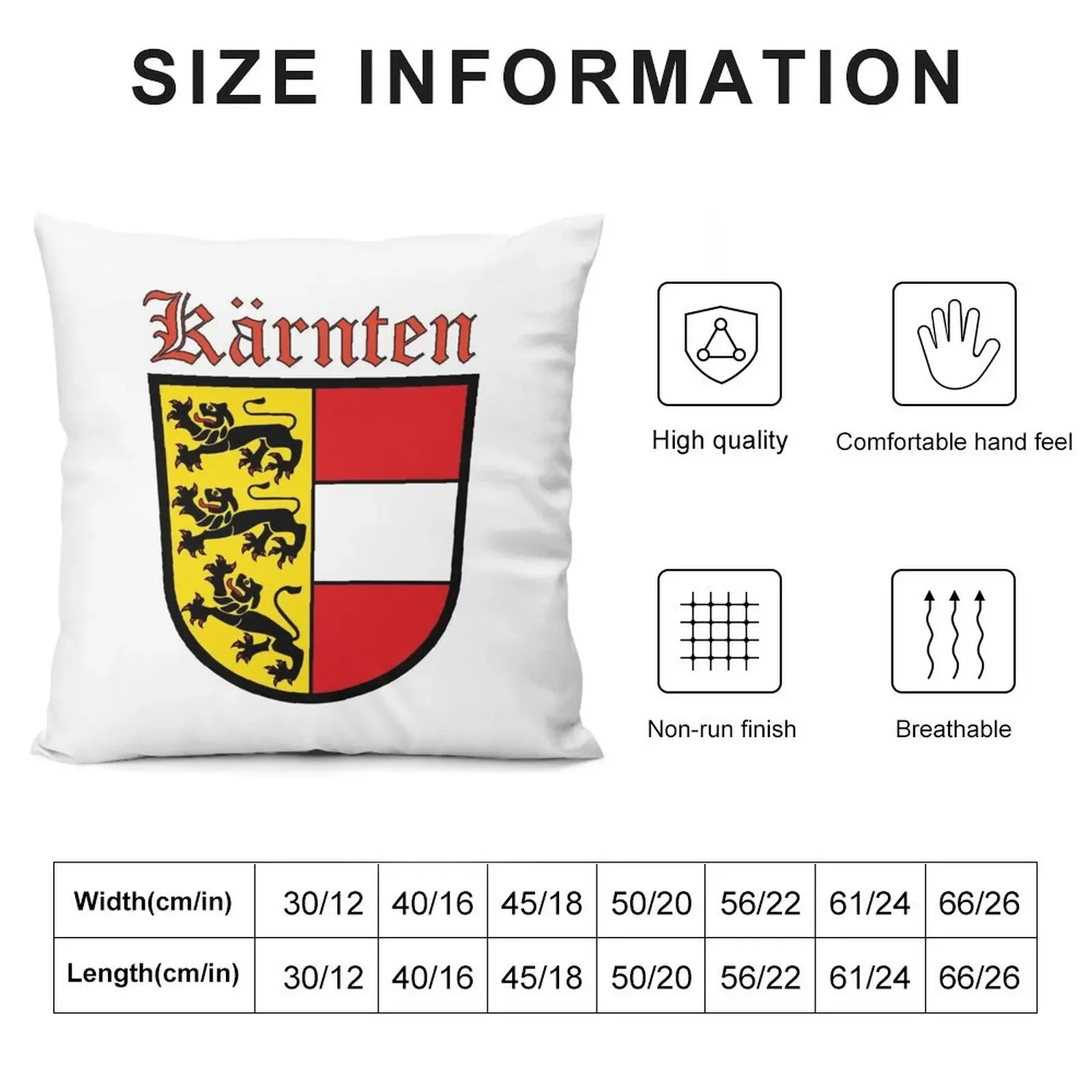 Герб Каррина декоративная подушка новогодняя наволочка чехлы для подушек