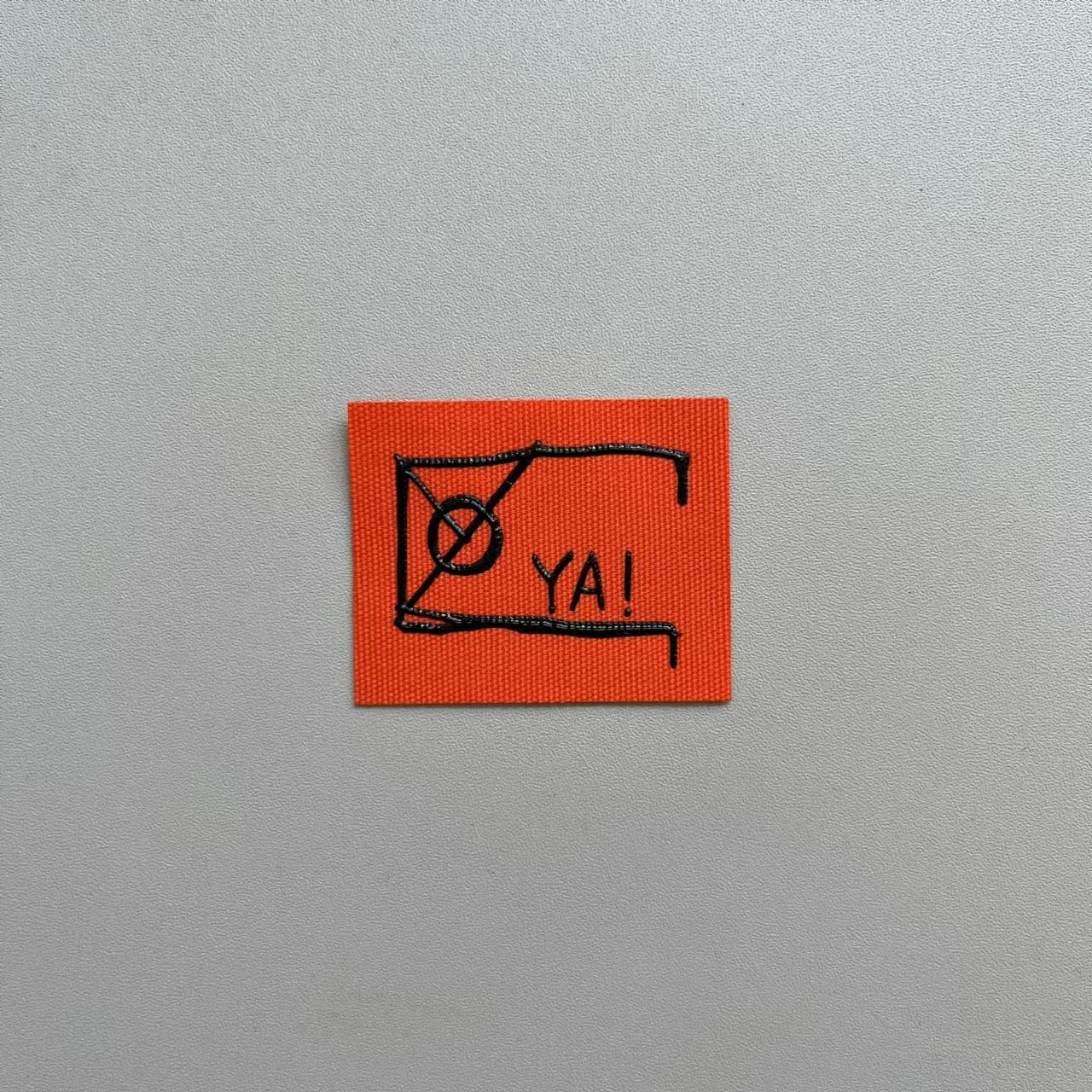 14 шт./партия нашивки из мягкой ткани с надписью