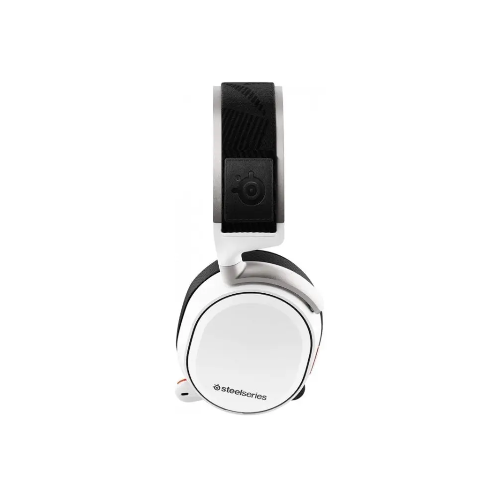 Игровые беспроводные наушники SteelSeries Arctis Pro белые (40 мм 2 4 ГГц Bluetooth USB зарядная