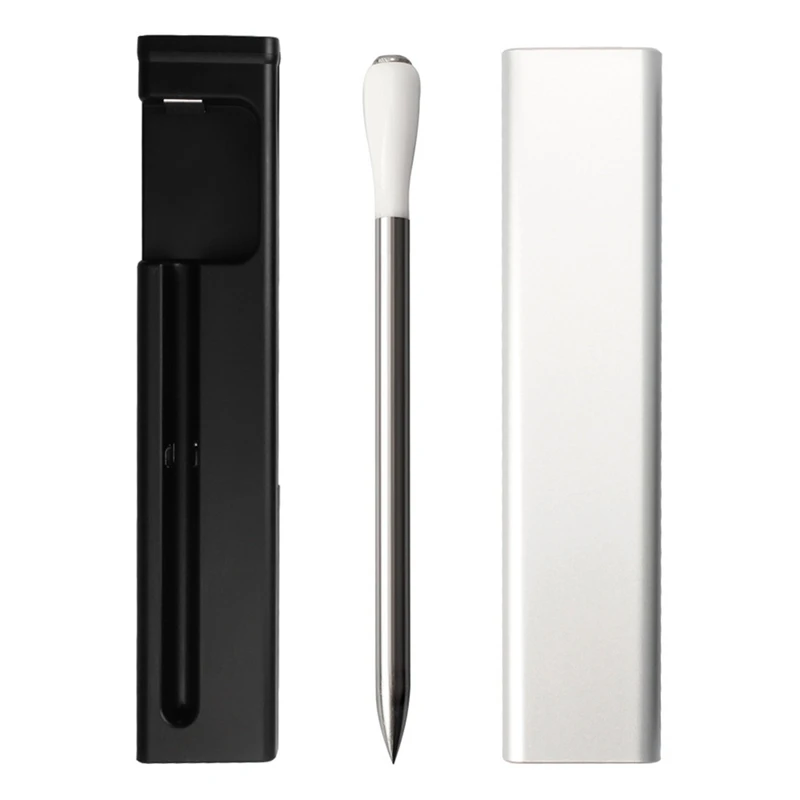 

Metal Smart Meat Thermometer With Bluetooth Wireless Range 30M For The Oven, Grill, Kitchen, BBQ, Smoker, Rotisserie