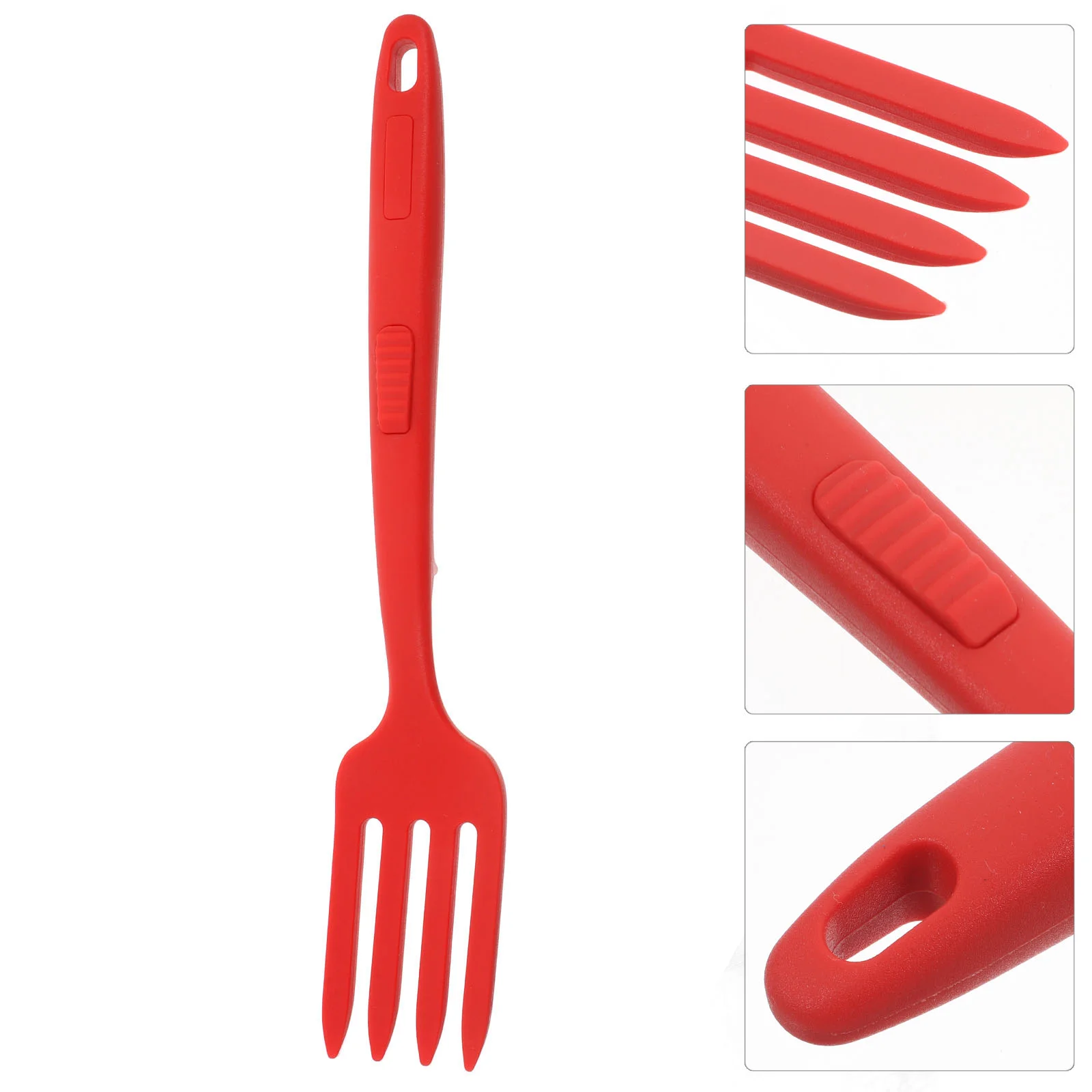 Вилка для макарон гвинчи силиконовая кулинария жареная лапша сковороды с