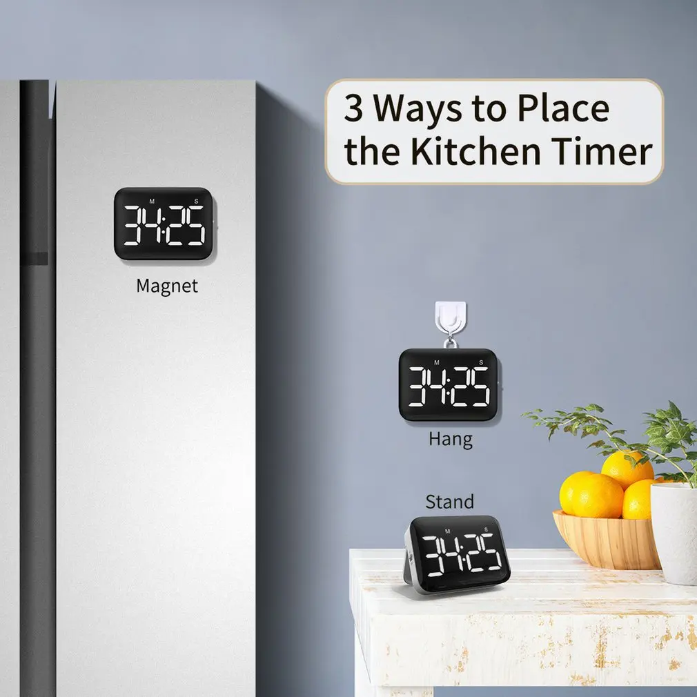 

Kitchen Baking Countdown Reminder Timer Quiet Learning College Entrance Examination Countdown Student Without Battery