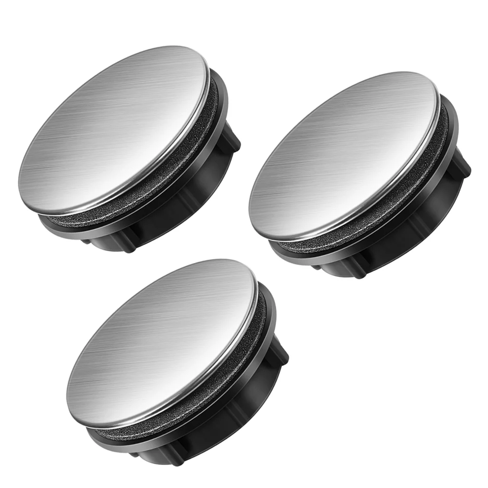 

3pcs Tap Hole Plate Stopper Sink Hole Cover Kitchen Soap Dispenser Cover