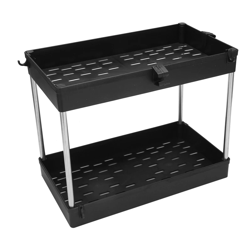 

Многослойная Тонкая Пластиковая полка-органайзер для хранения, мобильная организация для кухни и ванной комнаты