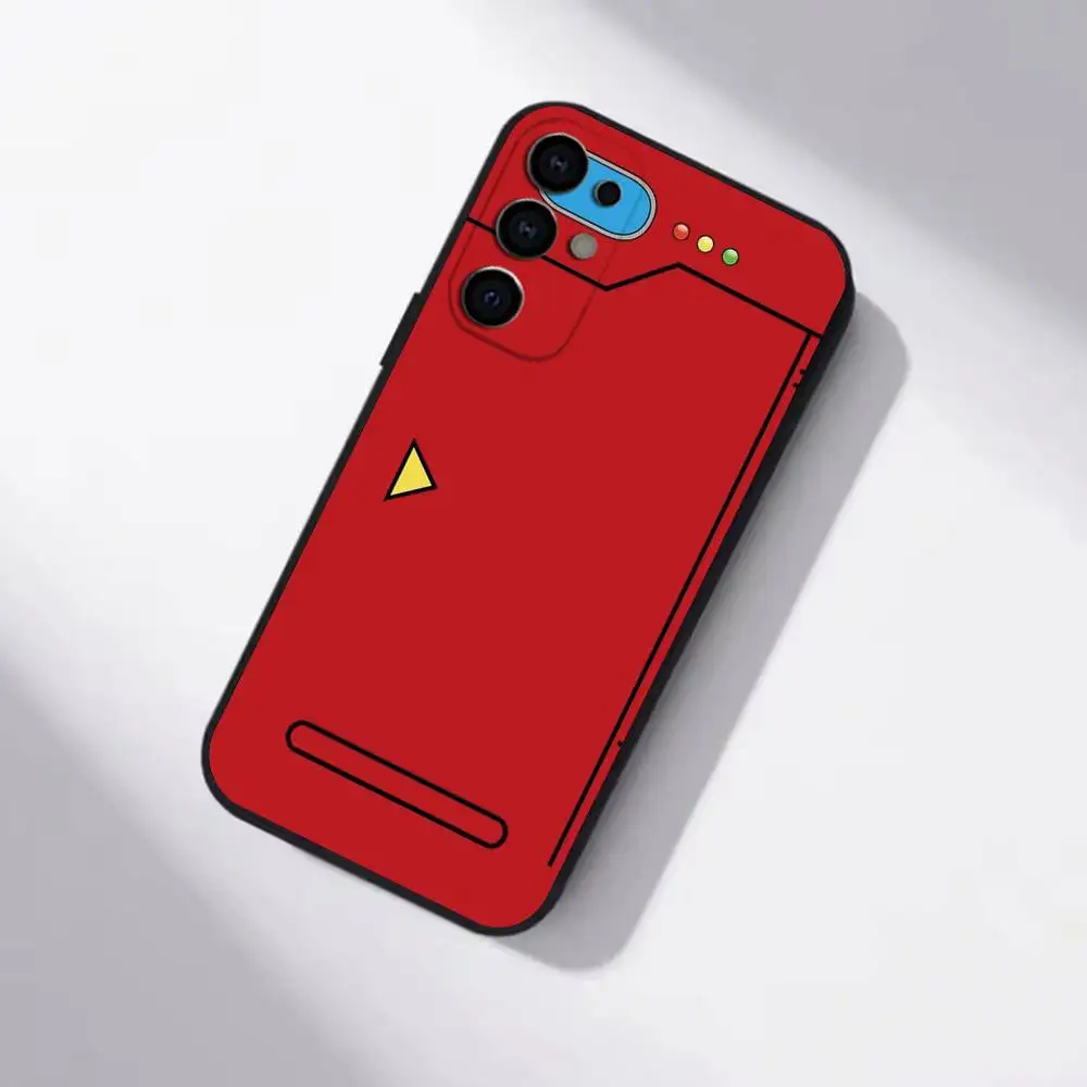 Фото Чехол P-Pokedex Alt для телефонов Samsung S25, S24, S21, S22, S23, S30, Ultra, S20, Plus, FE, Lite, Note, 10, черный №3