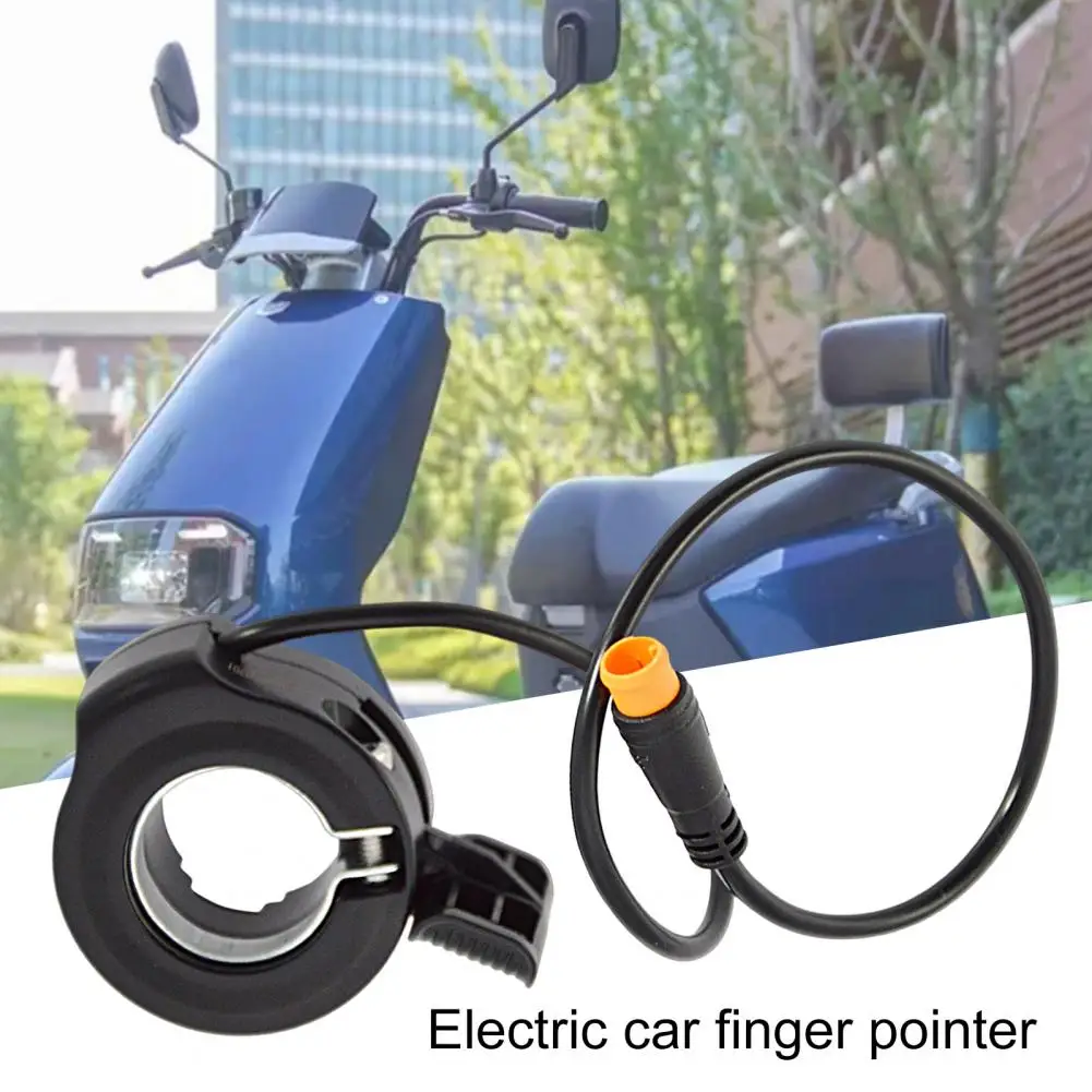 

Bike Thumb Throttle Useful Anti Slip Good Contact E-bike Scooter Finger Throttle Booster for Electric Bicycle