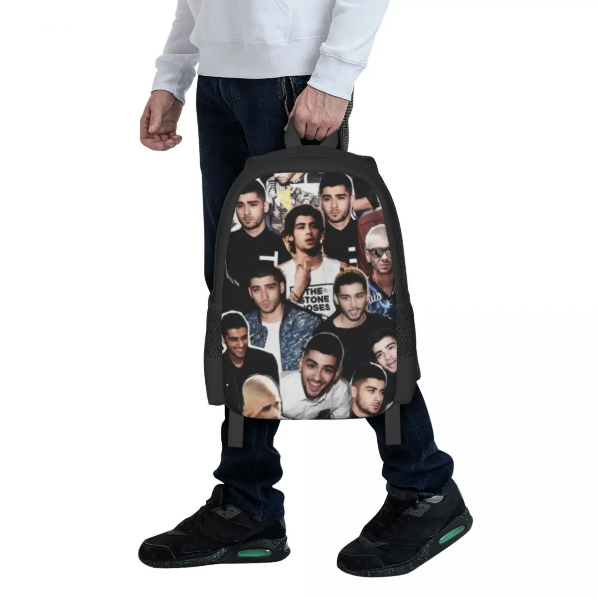 ZaynMalik Collage Backpack for Girls Boys Travel RucksackBackpacks for Teenage school bag