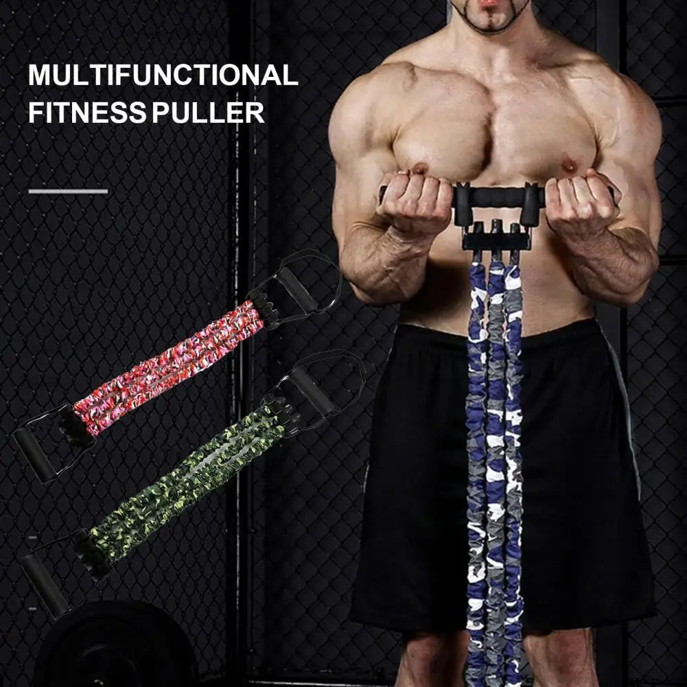 

Chest Expander Non-slip High Elasticity Adjustable Men Chest Developer Muscle Hand Exerciser for Indoor
