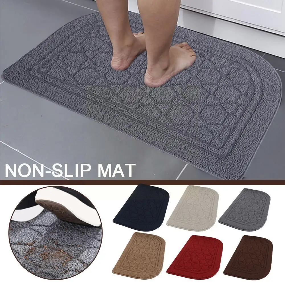 

Home Entrance Door Mat Bathroom Living Room Kitchen Entry Entry Doormat Mat Mat Polypropylene Carpet Absorbent Rub J9d2