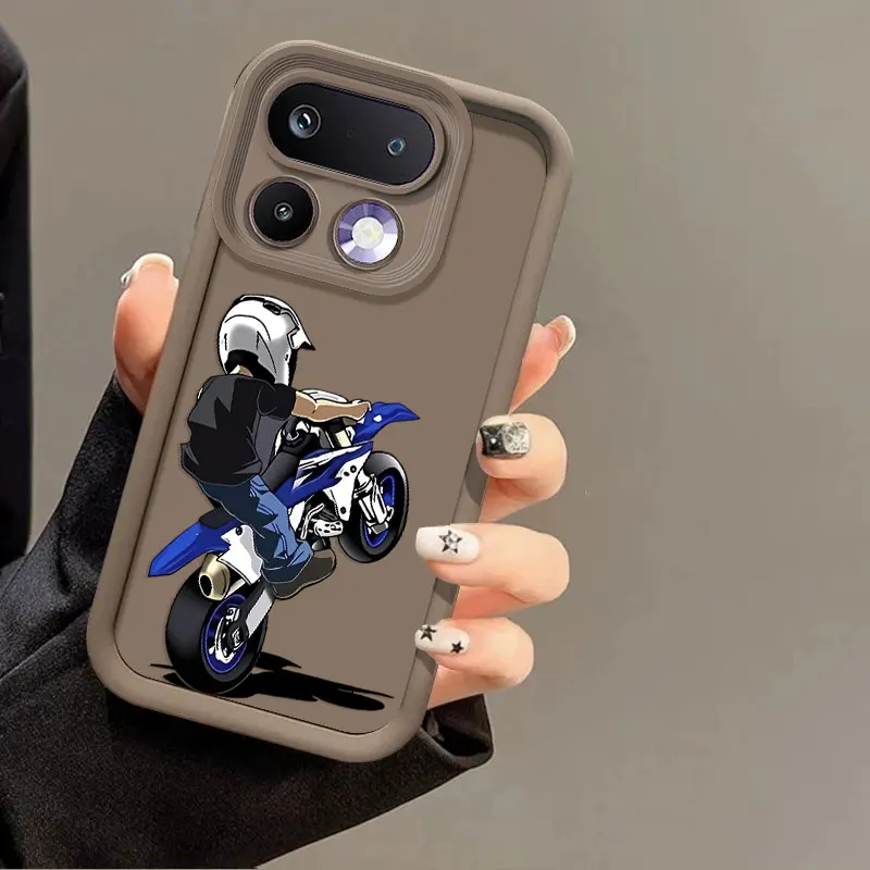 Фото Гибкий силиконовый чехол для Realme 16 Pro 16T 5G, защитный чехол с ударопрочным принтом Motocyber. №5