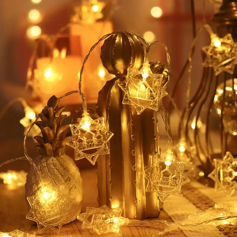 

Ramadan Led Eid Mubarak Star Moon Led String Lights Ramadan Kareem Decoration For Home 2023 Islamic Muslim Festival Party Supply