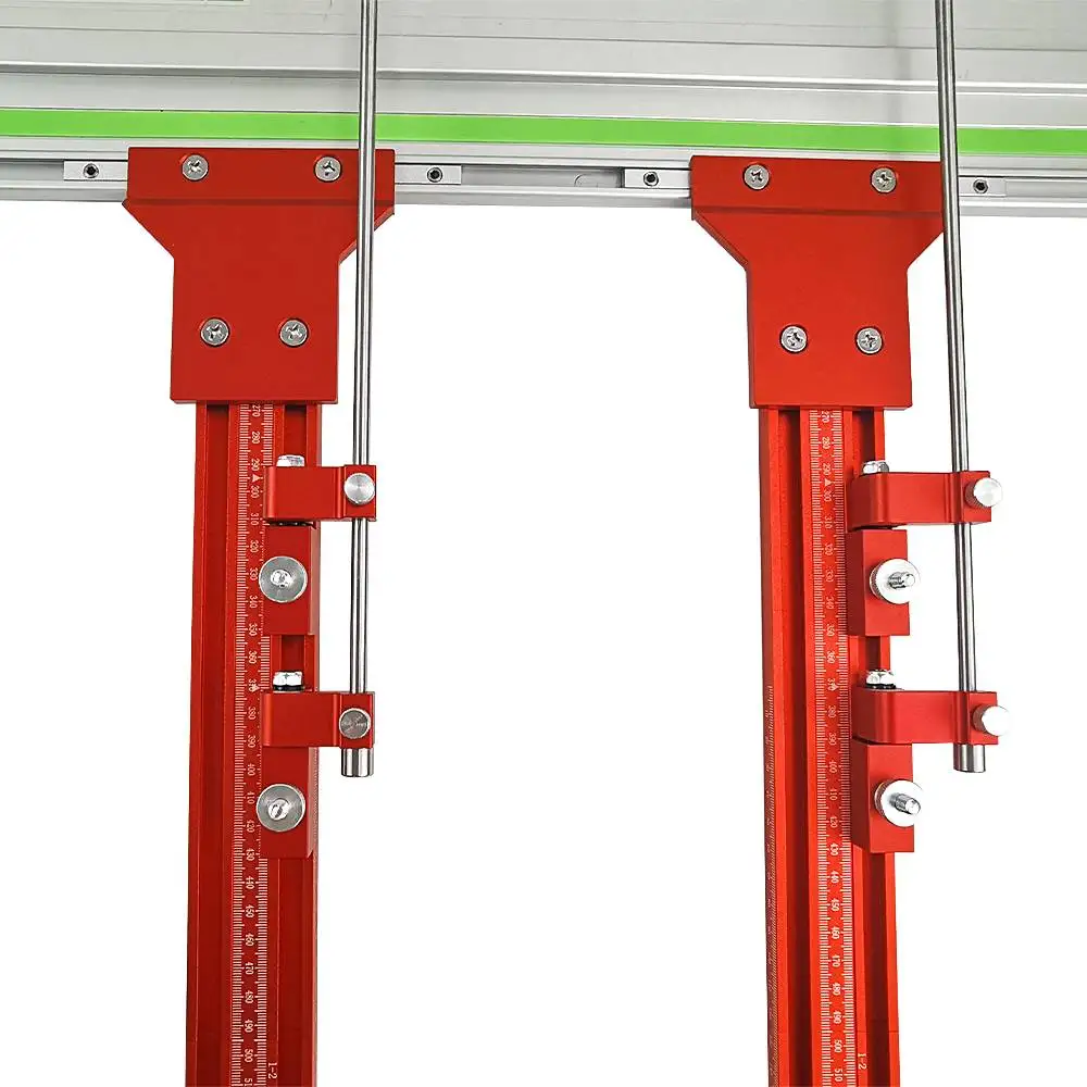 

Параллельная направляющая для деревообработки, рельсовая система из алюминиевого сплава, Т-образная направляющая для пилы, подходит для ин...