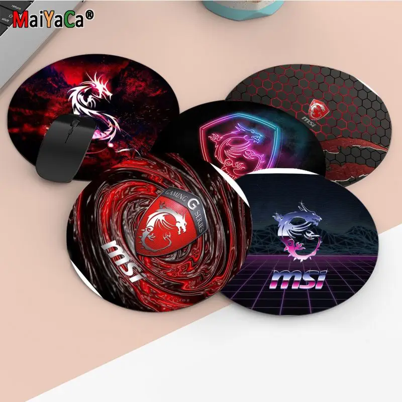 

Boy Gift Pad Red Dragon MSI Gamer Speed Mice Retail Small Rubber Mousepad gaming Mousepad Rug For PC Laptop Notebook