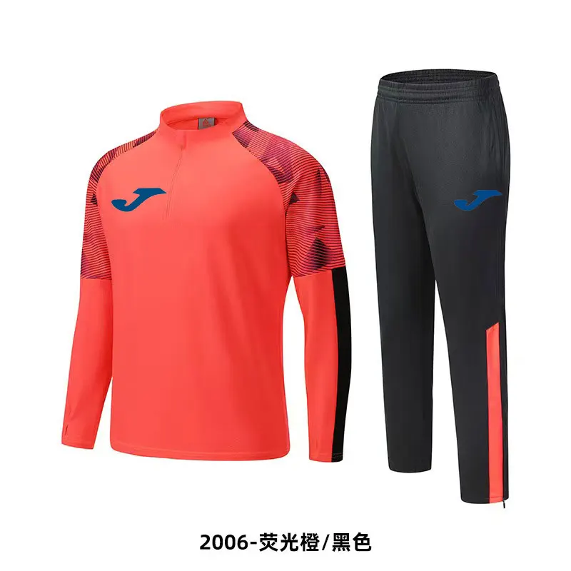 Фото Спортивная одежда Joma для мужчин и женщин, тренировочные костюмы с короткой молнией, куртки с длинными рукавами, костюмы для занятий фитнесом на открытом воздухе, модные и стильные. №1