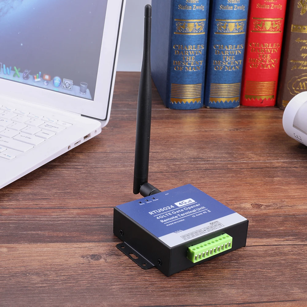 

Pro GSM 4G Gate Opener Relay SMS Free Call Door Access Switch with Antenna Wireless Security Controller