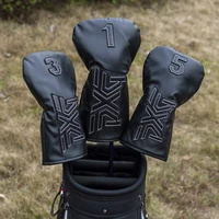 golf club sleeve universal black head sleeve ball head protective sleeve iron sleeve wood sleeve putter pu leather sleeve