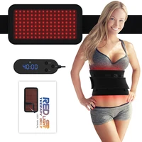 660nm 830nm 880nm red %ef%bc%86infrared led light therapy belt 384pcs led knee neck back pain relief wrap heating pad full body slimming